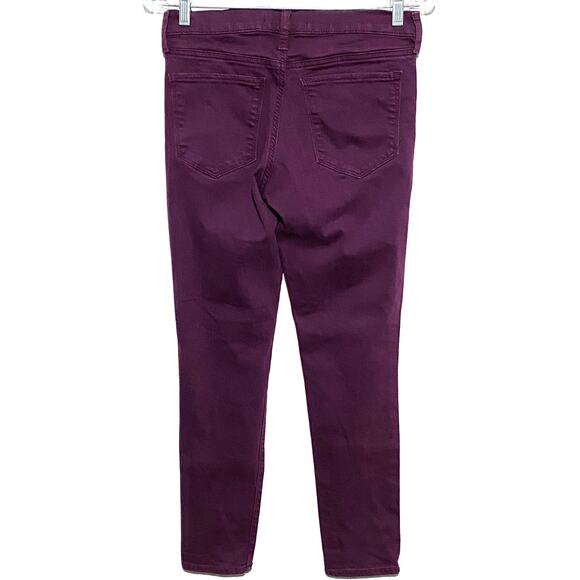 Gap For Good 1969 Easy Leggings Jeans Distressed Rip Knees Womens 27R Stretch - Picture 2 of 8